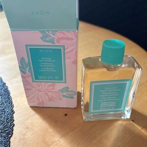 Avon Perfumed Deodorant with Teal Accents